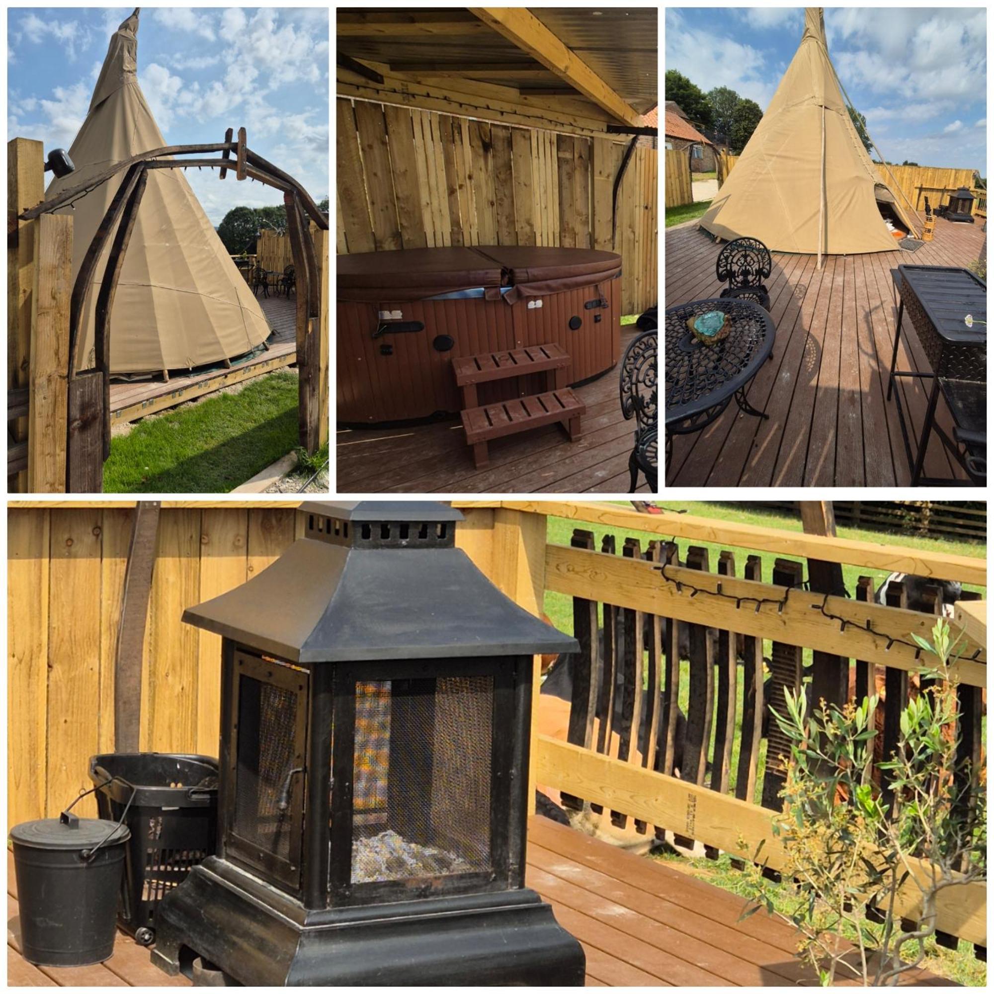 Burtree Country House, Tipi'S, Treehouse & Lodge & House Rooms With Hot Tubs In A Private Garden Тірск Екстер'єр фото